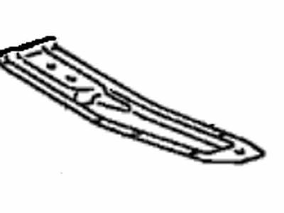 Toyota 57605-04080 Member,  Rear Floor Cross,  NO.1