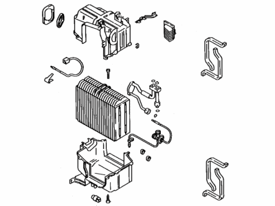 Toyota 88510-22460 Evaporator Assembly