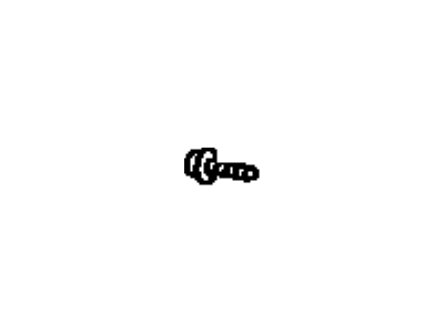 Toyota 90099-00909 Screw, With Washer