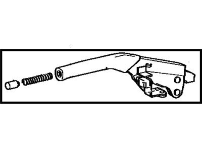 Toyota 46201-22190-04 Lever Sub-Assy,  Parking Brake
