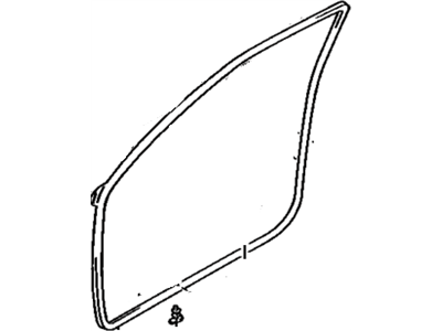 Toyota Cressida Door Seal - 67861-22230