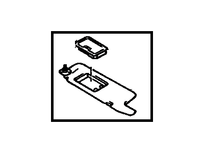Toyota Cressida Sun Visor - 74320-22630-03