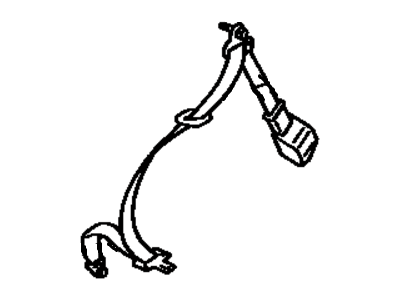 Toyota 73360-22281-04 Shoulder Belt
