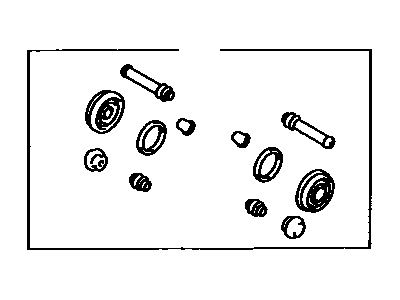 Toyota 04479-22020 Overhaul Kit, Front
