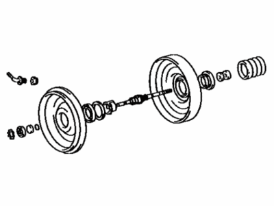Toyota 04443-22670 Booster Overhaul Kit