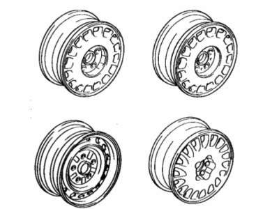 Toyota Cressida Spare Wheel - 42611-22621