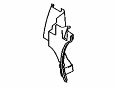 Toyota 64722-22280-03 Rear Quarter Trim