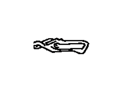 Toyota 61146-22060 Gusset, Front Body Pillar, Lower Driver Side