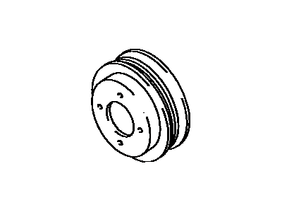 Toyota 16173-42020 Pulley