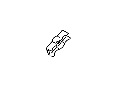 Toyota 90917-04041 Clamp NO.1,  Exhaust Pipe Front (For Front)