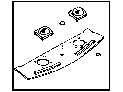 Toyota 64330-22690-02 Package Tray