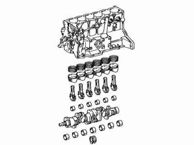 Toyota 11400-42112 Short Block