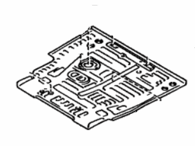 Toyota Cressida Floor Pan - 58311-22121