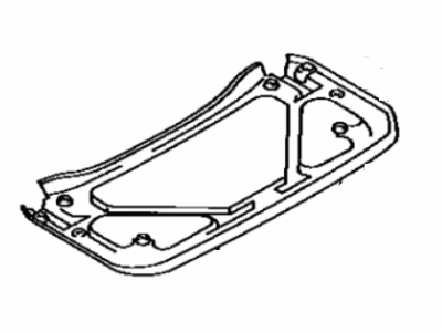 Toyota 64791-22020-03 Trunk Lid Trim