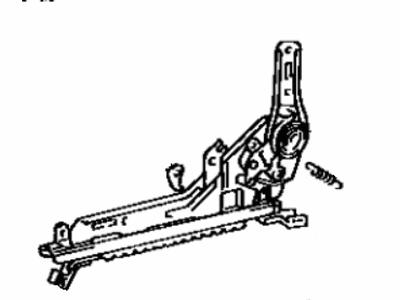 Toyota 72021-22040 Seat Track