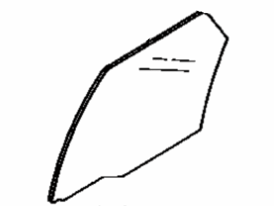 Toyota 68114-12190 Glass