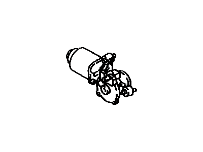 Toyota 85110-01032 Motor Assembly, Windshield Wiper