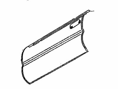 Toyota 67112-12430 Outer Panel