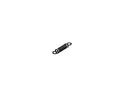 Toyota 90080-50042 Spring, Tension(For Luggage Compartment Door Lock)