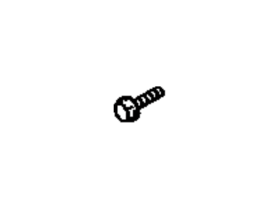 Toyota 90119-06357 Bolt, With Washer