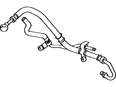 Toyota Corolla Power Steering Hose - 44410-12320