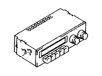 Toyota 08600-00872 Radio