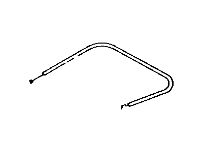 Toyota 55907-01020 Cable Sub-Assembly, Water Valve Control