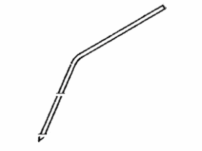 Toyota 75551-02020 Moulding, Roof Drip Side Finish, Passenger Side