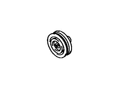 Toyota 88440-01020 Pulley, Cooler Compressor Idle