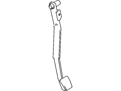 Toyota 47101-01040 Pedal Sub-Assembly, Brake