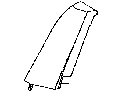 Toyota 71540-02010-B0 Back Assembly, Rear Side Seat, Passenger Side