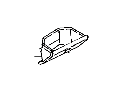 Toyota Corolla Glove Box - 55550-01020-B1