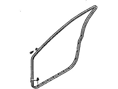 Toyota Corolla Weather Strip - 67861-12710