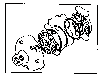 Toyota 88335-01020 Gasket Kit, Overhaul, Passenger Side