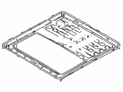 Toyota 63203-01010 Housing Sub-Assembly, Sliding Roof