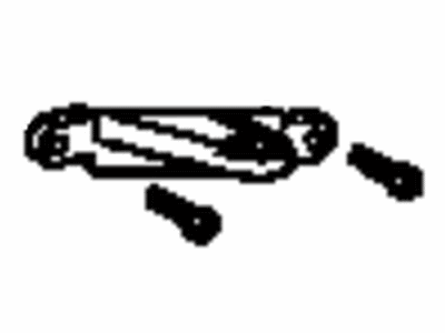 Toyota 81196-47010 Retainer, Headlamp Protector, Lower Driver Side Toyota 81196-47010 Retainer, Headlamp Protector, Lower Driver Side