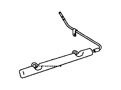 Toyota 23814-21040 Pipe Sub-Assy,  Fuel Delivery