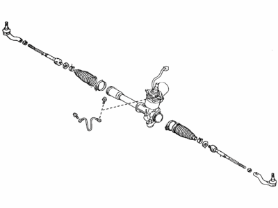 Toyota 44200-47060 Gear Assy,  Power Steering(For Rack & Pinion)