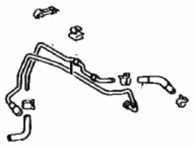Toyota 77027-47010 Tube Sub-Assy,  Fuel Emission,  NO.1