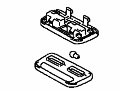 Toyota 81260-12100-B1 Lamp Assy,  Map
