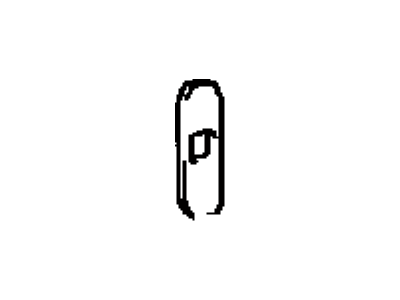 Toyota 73136-12020-03 Cover, Shoulder Belt Anchor, Driver Side