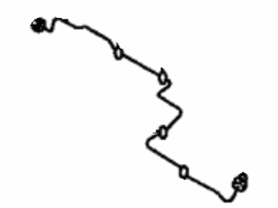 Toyota 47322-47020 Tube,  Rear Brake,  NO.2