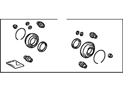 Scion 04479-47020 Cylinder Kit,  Disc Brake,  Front