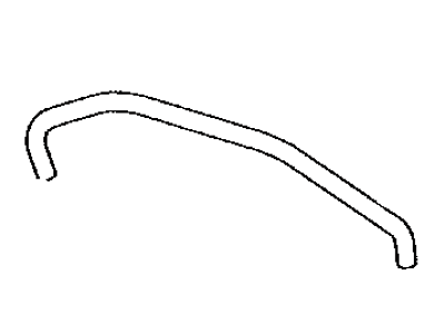 Toyota 87245-0C080 Hose,  Rear Heater Water Inlet,  A(From Engine)