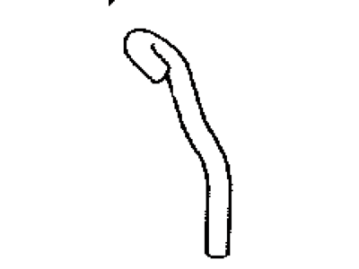 Toyota 87245-0C090 Hose,  Heater Water,  Outlet B