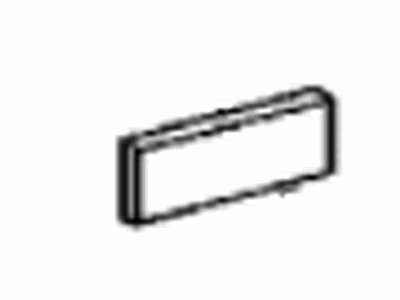 Toyota 63357-0E010 Silencer,  Quarter Panel,  LH