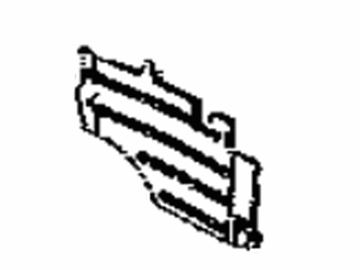 Toyota 58544-07010 Bracket, Floor Carpet, Driver Side
