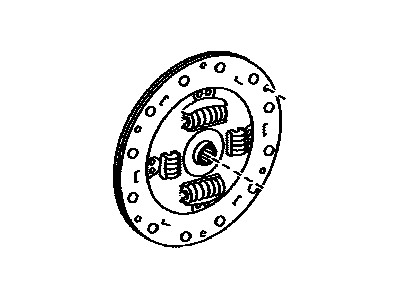 Toyota 31270-30010 Damper Assy,  Transmission Input