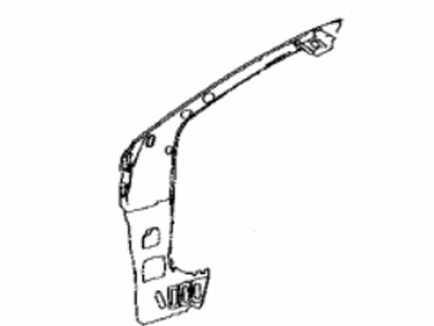 Toyota 61101-07010 Panel Sub-Assembly, Cowl Side, Passenger Side