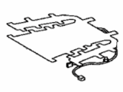 Toyota 87510-07020 Heater Assy,  Front Seat Cushion,  LH